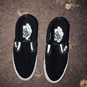 Brand new vans slip on